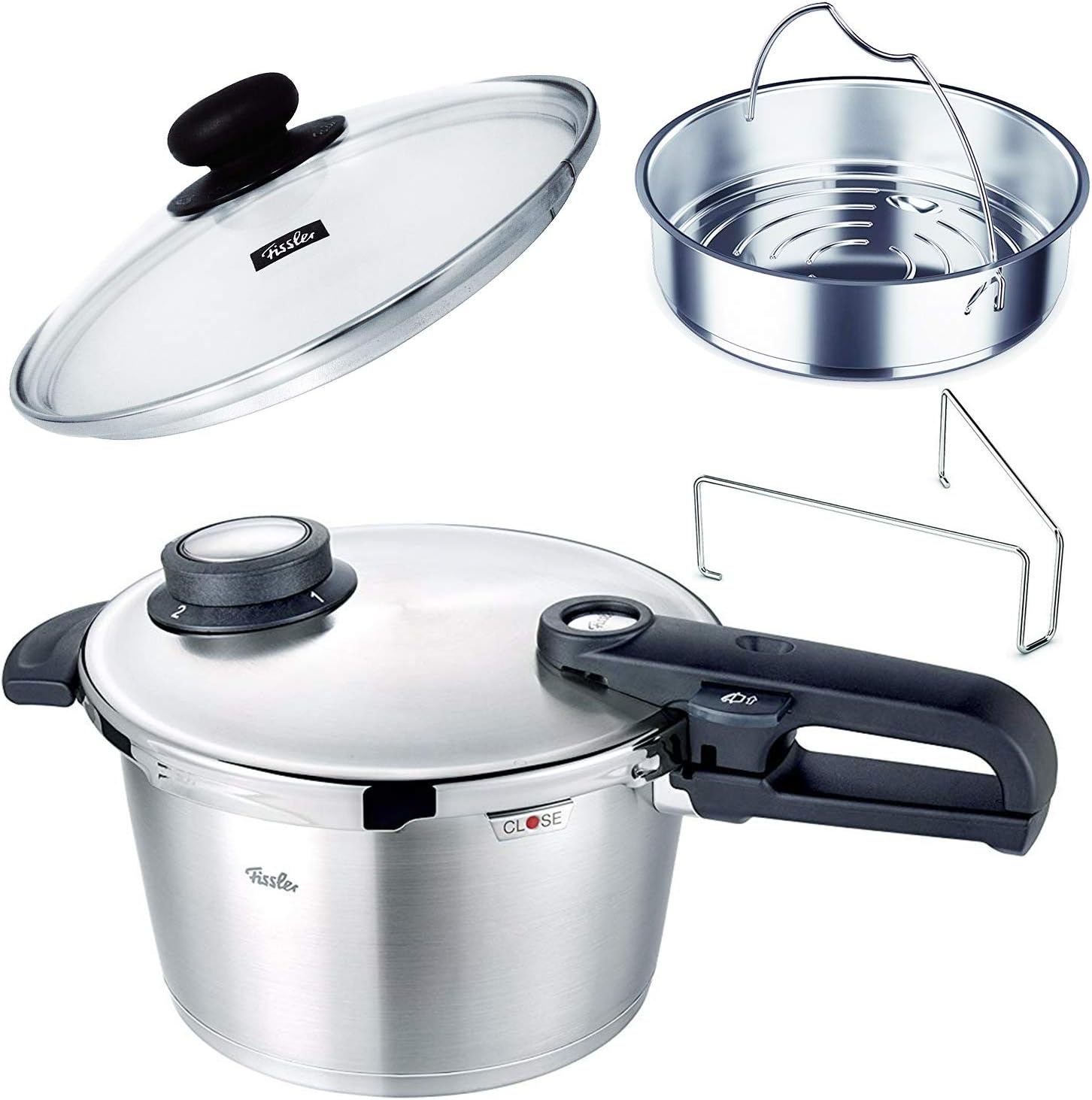 Fissler 圧力鍋　18-10ロイヤル圧力鍋4.5L ガラス蓋22cm Fissler 圧力鍋 18-10ロイヤル圧力鍋4.5L ガラス蓋22cm 圧力鍋おすすめ